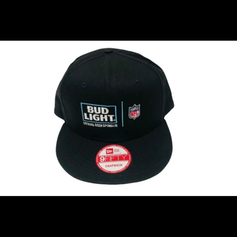 New Era Snapback hat Bud Light/ NFL